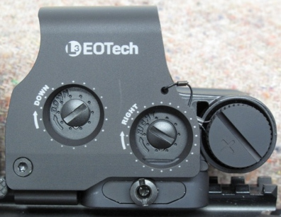 Right side of an EOTech Exps2-2