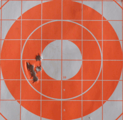 Mauser accuracy test target